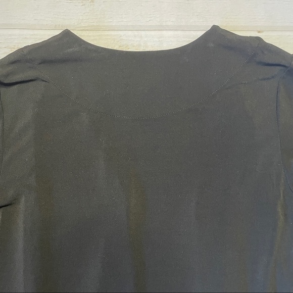 NWT - T Tahari - Women’s Black Blazer Style Top - Medium - Picture 6 of 12